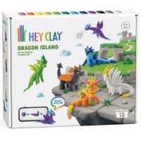 Hey Clay Dračí ostrov modelovacia sada s doplnkami, 15 tub 2