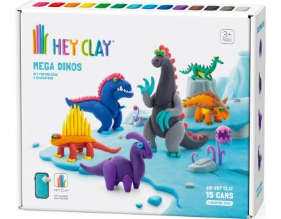 Hey Clay Mega Dinosaury modelina