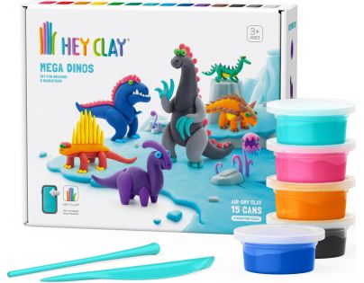 Hey Clay Mega Dinosaury modelina