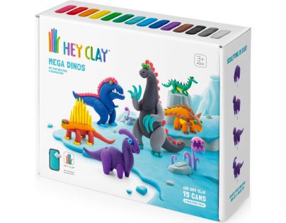 Hey Clay Mega Dinosaury modelina