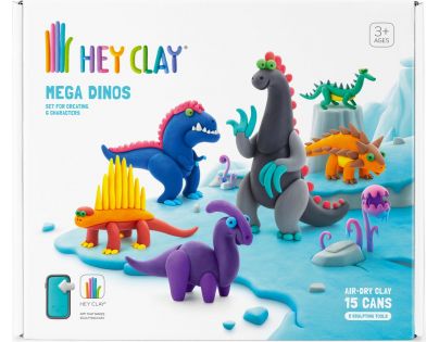 Hey Clay Mega Dinosaury modelina
