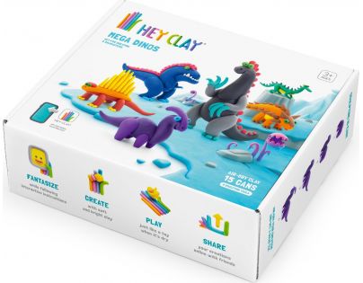 Hey Clay Mega Dinosaury modelina