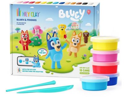 HEY CLAY_SET_BLUEY+ACCESSORIES_15PK_CEE
