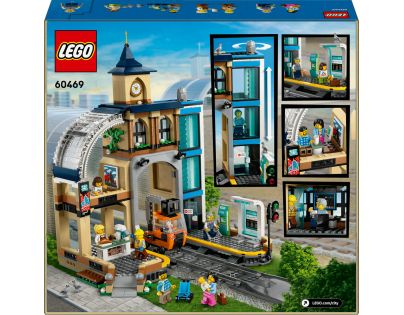 LEGO® City 60469 Hlavná železničná stanica