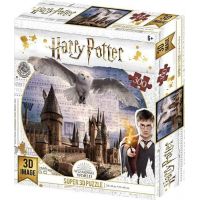 HM Studio 3D Puzzle Harry Potter Rokfort a Hedvika 300 dielikov 2