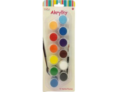 HM Studio Akrylky 12 barev