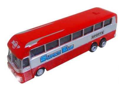 HM Studio Autobus 14 cm - Červená