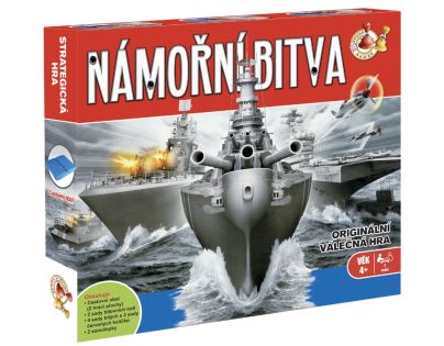 Piatnik Námorná bitka hra cestovní hra - Poškodený obal