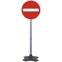 HM STUDIO Dopravní značka dřevěná zákaz vjezdu všech vozidel HM STUDIO Dopravní značka dřevěná zákaz vjezdu všech vozidel