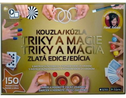 HM Studio Triky a mágia Zlatá edícia - Poškodený obal