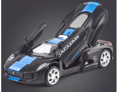 HM Studio kovový model Jaguar C X75 1:32