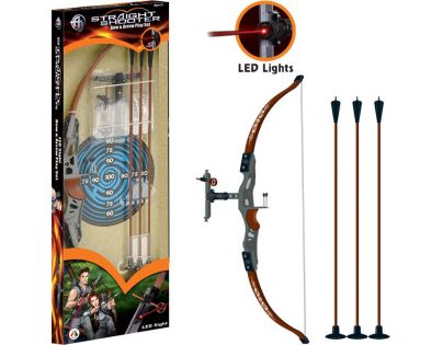 HM Studio Luk a šípy s prísavkom a LED zameriavačom