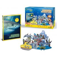 HM Studio National Geografic Puzzle 3D Podmorské dobrodružstvo 63 dielikov HM Studio National Geografic Puzzle 3D Podmorské dobrodružstvo 63 dielikov