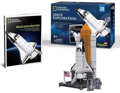 HM Studio 3D puzzle Vesmírny prieskum NG 65 dílků
