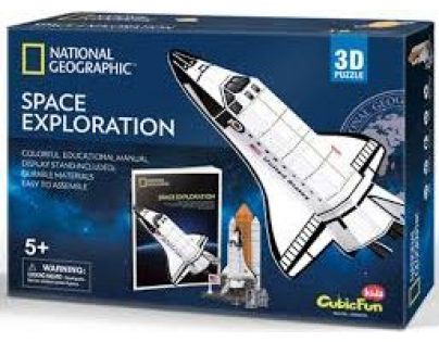 HM Studio 3D puzzle Vesmírny prieskum NG 65 dílků