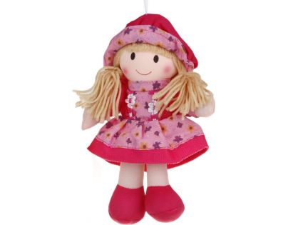 Hm Studio Bábika textilná 20 cm Ružová