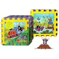 HM STUDIO 145070PK2 - Pěnové puzzle Krtek 30x30 8ks 2