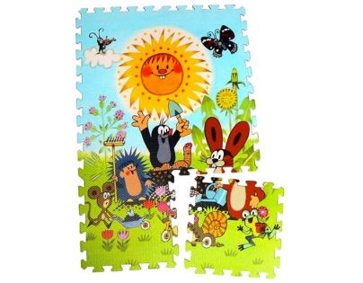 HM STUDIO 145070PK3 - Pěnové puzzle Krtek 30x30 6ks