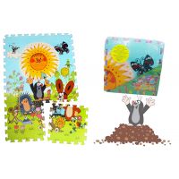 HM STUDIO 145070PK3 - Pěnové puzzle Krtek 30x30 6ks 3