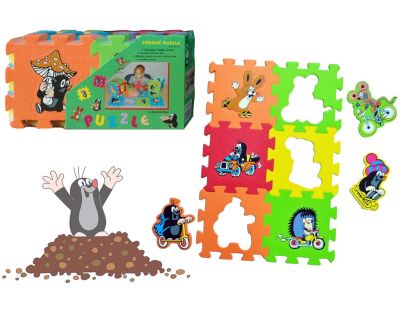 HM Studio Puzzle penové Krtko 6 dielikov