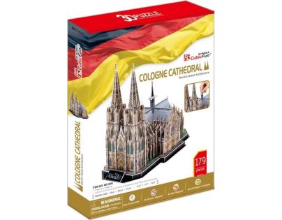 HM Studio Puzzle 3D Katedrála Kolín nad Rýnom 179 dielikov