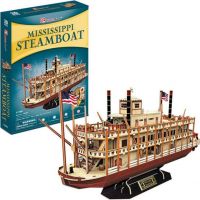 HM Studio 3D puzzle Mississippi Steamboat 142 dielikov 2