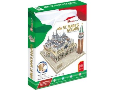 HM Studio 3D puzzle Náměstí sv. Marka 107 dílků