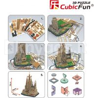 HM Studio 3D puzzle Sagrada Família 194 dílků 3