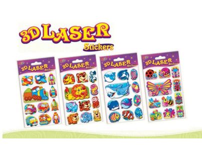 HM Studio Samolepky 3D Laser vodní svět