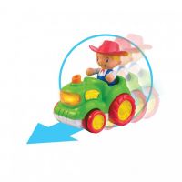 HM Studio Traktor zvieracia farma Stlač a choď 2
