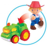 HM Studio Traktor zvieracia farma Stlač a choď 4