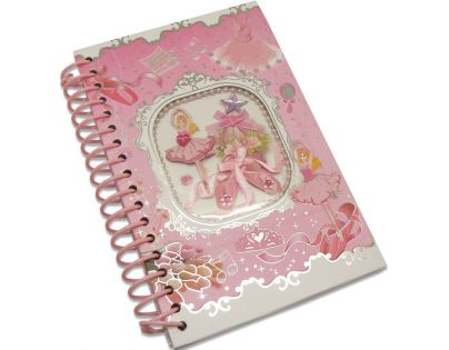 HM Studio Zápisník Baletka