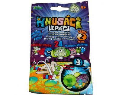 Hnusáci lepáci serie 2 Toxická monstra 3 ks