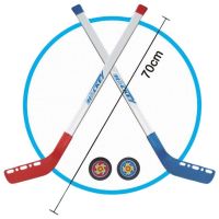 Hokejky s pukom - sada 4ks