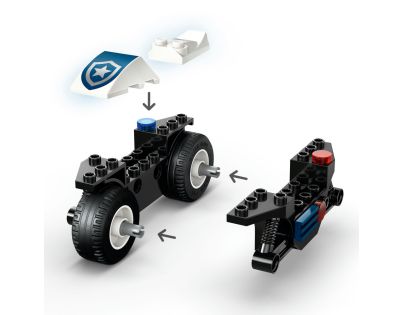 LEGO® City 60455 Naháňačka na policajnej motorke