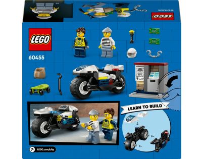 LEGO® City 60455 Naháňačka na policajnej motorke