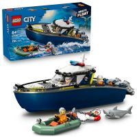 LEGO® City 60456 Naháňačka na policajnej lodi
