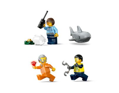 LEGO® City 60456 Naháňačka na policajnej lodi