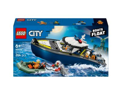 LEGO® City 60456 Naháňačka na policajnej lodi