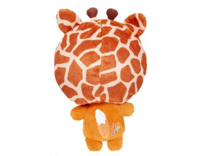 Hoody Kin Academy plyšová líška Fifi s kapucňou žirafy, 29 cm