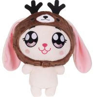 Hoody Kin Academy plyšový zajačik Hopi s kapucňou jeleňa, 29 cm