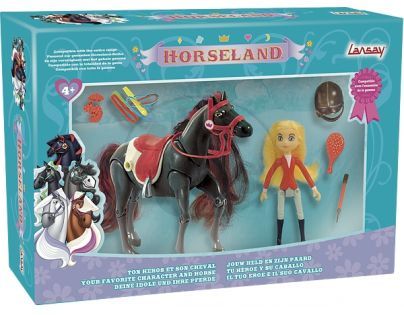 Alltoys 12058 - Horseland - kůň s doplňky