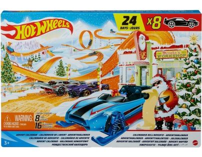 Hot Wheels adventný kalendár 2021