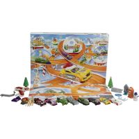 Hot Wheels Adventný kalendár 24 okienek 2