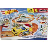 Hot Wheels Adventný kalendár 24 okienek