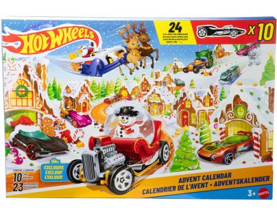 Hot Wheels Adventný kalendár 2025