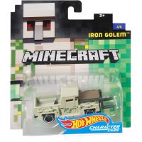 Hot Wheels Angličák kultovní postavy Minecraft Iron Golem 4