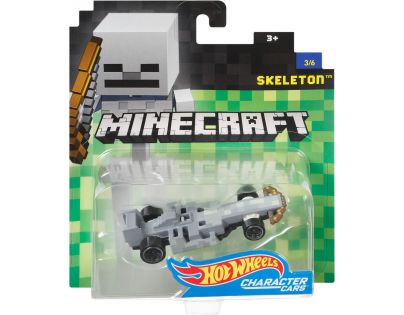 Hot Wheels Angličák kultovní postavy Minecraft Skeleton