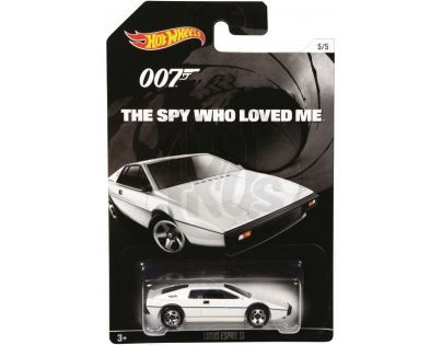 Hot Wheels angličák James Bond 007 - Lotus Esprit S1