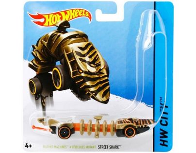 Hot Wheels Auto Mutant Street Shark - Poškodený obal